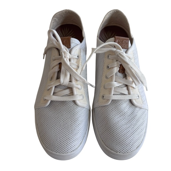 Olukai Pehuea Lī Women’s Lightweight White Sneakers Sz 9.5 - Picture 2 of 11